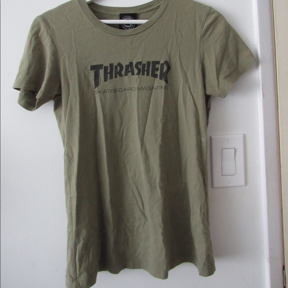thrasher tee